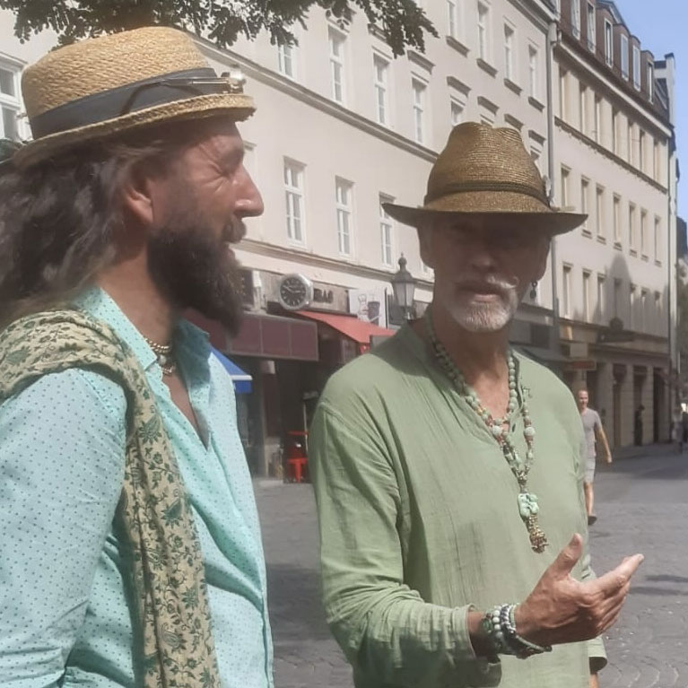 Albrecht von Weech und Detlev Lauer